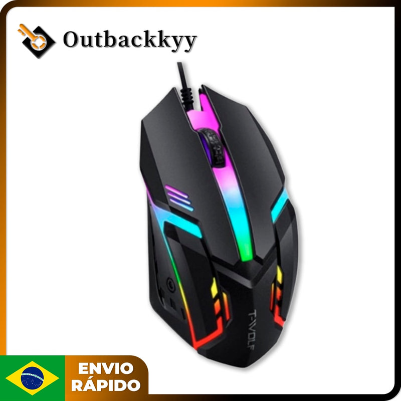 Mouse P/ PC Game M20 Yelandar 3000 Led